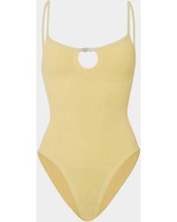 Hunza G - Mia Beaded Swim - Lyst