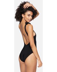 InMocean Solid Moderate One Piece - Black