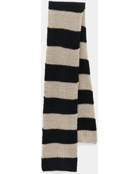 Hush - Morgan Knitted Stripe Scarf - Lyst