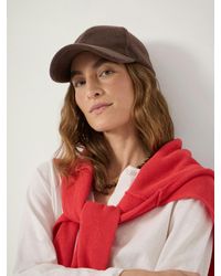 Hush - Thalina Towelling Cap - Lyst