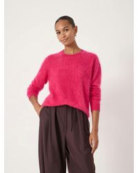 Hush - Brushed Cashmere Jumper - Lyst