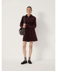 Hush - Cotton Cord Mini Dress - Lyst
