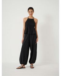 Hush - Balloon Seersucker Beach Trousers - Lyst