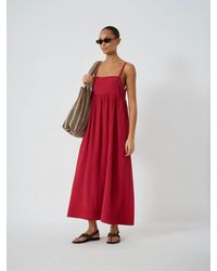 Hush - Nami Crinkle Strappy Maxi Dress - Lyst