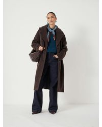Hush - Hailey Italian Wool Cocoon Coat - Lyst