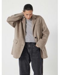 Hush - Simeron Pure Wool Double Faced Blazer - Lyst