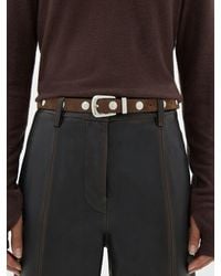 Hush - Zinnia Suede Western Belt - Lyst