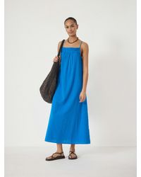 Hush - Carmen Seersucker Beach Maxi Dress - Lyst
