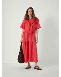 Hush - Maeve Cotton Cheesecloth Shirt Dress - Lyst