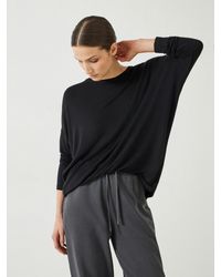 Hush - Gillian Wide Jersey Top - Lyst