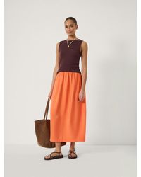 Hush - Liddie Barrel Midi Skirt - Lyst