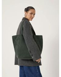 Hush - Saffie Suede Panel Tote Bag - Lyst