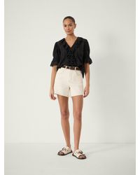 Hush - Essential Denim Shorts - Lyst