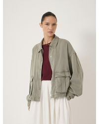 Hush - Melinda Supersoft Relaxed Utility Jacket - Lyst