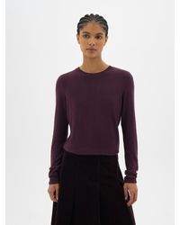 Hush - Elarae Supersoft Crew Neck Long Sleeve Top - Lyst