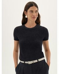 Hush - Elarae Supersoft Crew T-Shirt - Lyst