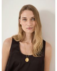 Hush - Jett Oversized Organic Shaped Necklace - Lyst