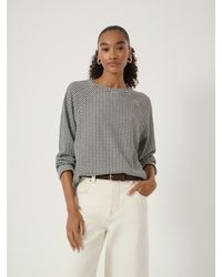 Hush - Matilda Gingham Raglan Top - Lyst