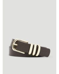 Hush - Isabel Leather Multi Ring Belt - Lyst