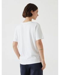 Hush - Rosie Regular Fit Cotton T-Shirt - Lyst
