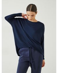 Hush - Gillian Wide Jersey Top - Lyst