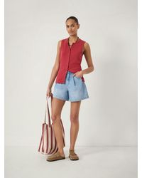 Hush - Larissa Denim Shorts - Lyst