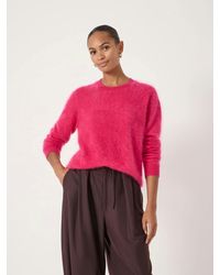 Hush - Brushed Cashmere Jumper - Lyst