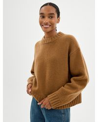 Hush - Cora Relaxed Chunky Cashmere Crew Jumper - Lyst