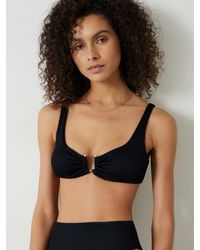 Hush - Chloe Rib Bikini Top - Lyst