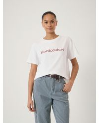 Hush - Horticouture Cotton Graphic T-Shirt - Lyst