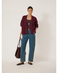 Hush - Bronnie Tapered Leg Rigid Jeans - Lyst