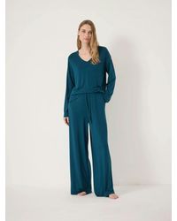 Hush - Nox Jersey V-Neck Pyjamas - Lyst