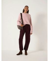 Hush - Corduroy Cordi Barrel Leg Trousers - Lyst