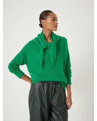 Hush - Cashmere Triangle Scarf - Lyst
