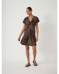 Hush - Grace V-Neck Mini Dress - Lyst