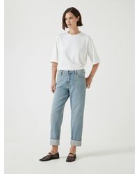 Hush - Agnes Straight Leg Jeans - Lyst