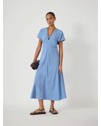 Hush - Grace V-Neck Maxi Dress - Lyst