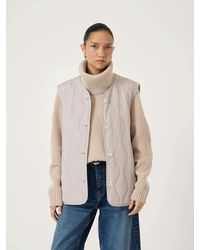 Hush - Amaya Quilted Gilet Liner - Lyst