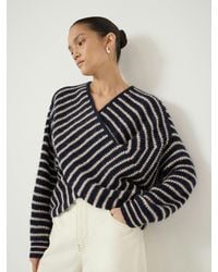 Hush - Betty Waffle Stitch Wool Blend Jumper - Lyst