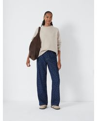 Hush - Romy Laser Spot Print Jeans - Lyst