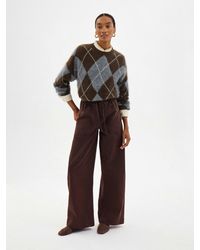 Hush - Sanna Barrel Leg Washed Trousers - Lyst