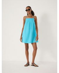 Hush - Carmen Seersucker Beach Mini Dress - Lyst