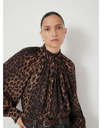 Hush - Fleur Floaty Chiffon Blouse - Lyst