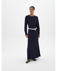 Hush - Talen Crew Neck Knit Midi Dress - Lyst