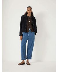Hush - Supersoft Denim Barrel Leg Jeans - Lyst