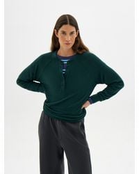 Hush - Harriet Henley Super Soft Top - Lyst