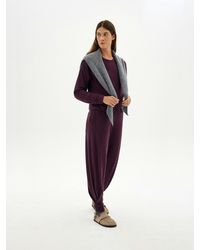 Hush - Joanna Supersoft Barrel Leg Pleat Jogger - Lyst