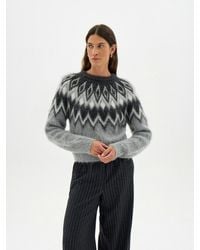 Hush - Zaylee Fairisle Knitted Jumper - Lyst