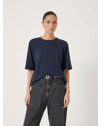 Hush - Reece Drapey T-Shirt - Lyst