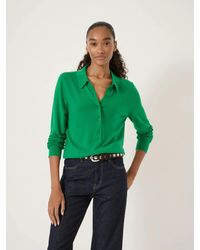 Hush - Merino Long Sleeve Polo Top - Lyst